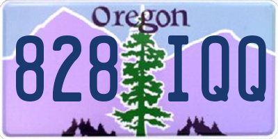 OR license plate 828IQQ