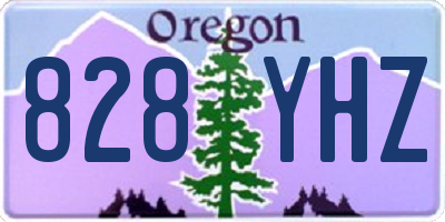 OR license plate 828YHZ