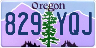 OR license plate 829YQJ