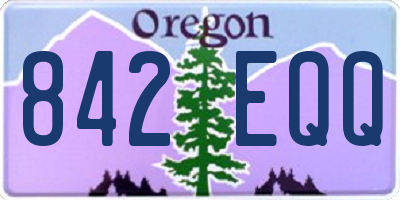 OR license plate 842EQQ