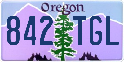 OR license plate 842TGL
