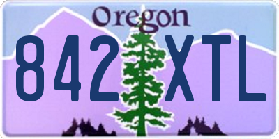 OR license plate 842XTL