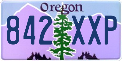 OR license plate 842XXP