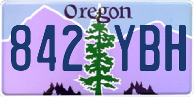 OR license plate 842YBH