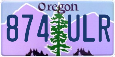 OR license plate 874ULR