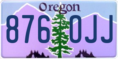 OR license plate 876OJJ
