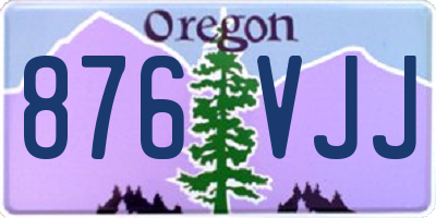 OR license plate 876VJJ