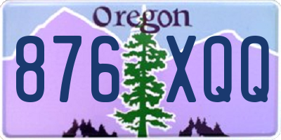 OR license plate 876XQQ
