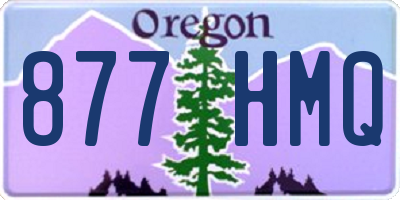 OR license plate 877HMQ