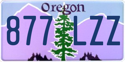 OR license plate 877LZZ