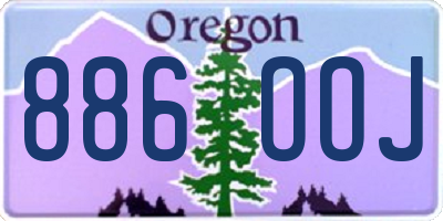 OR license plate 886OOJ