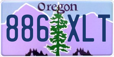 OR license plate 886XLT