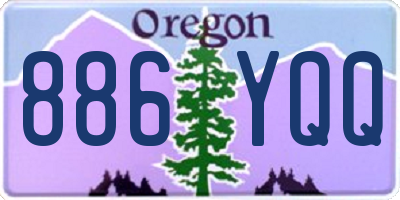 OR license plate 886YQQ