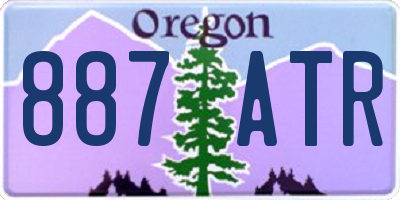 OR license plate 887ATR