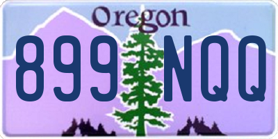 OR license plate 899NQQ