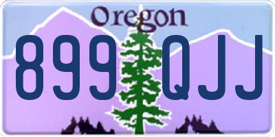 OR license plate 899QJJ
