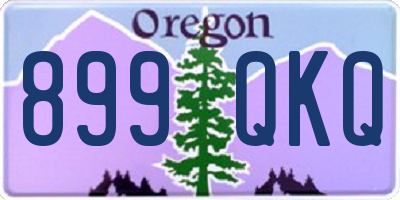 OR license plate 899QKQ