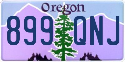 OR license plate 899QNJ