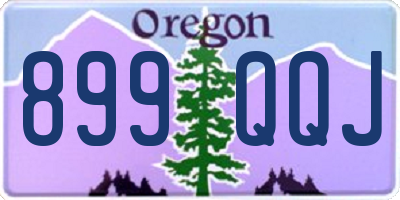 OR license plate 899QQJ