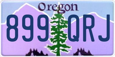 OR license plate 899QRJ