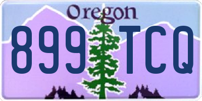 OR license plate 899TCQ