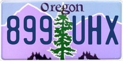 OR license plate 899UHX