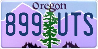 OR license plate 899UTS