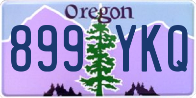 OR license plate 899YKQ