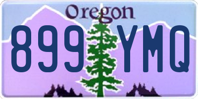 OR license plate 899YMQ