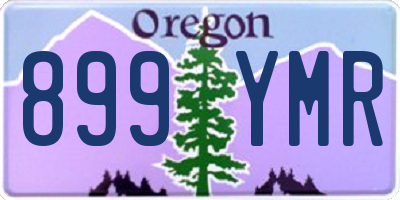 OR license plate 899YMR