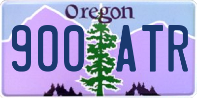 OR license plate 900ATR