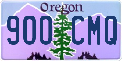 OR license plate 900CMQ
