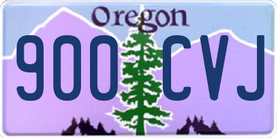 OR license plate 900CVJ