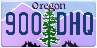 OR license plate 900DHQ