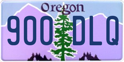 OR license plate 900DLQ