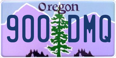 OR license plate 900DMQ