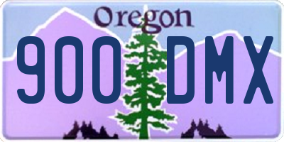 OR license plate 900DMX