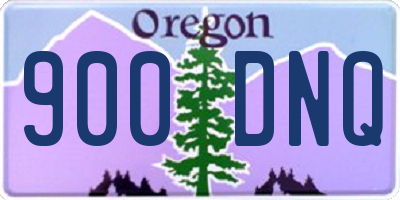 OR license plate 900DNQ