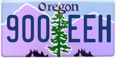 OR license plate 900EEH