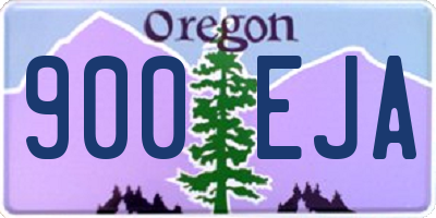 OR license plate 900EJA
