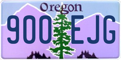OR license plate 900EJG