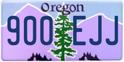 OR license plate 900EJJ