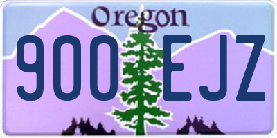 OR license plate 900EJZ