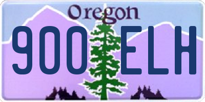 OR license plate 900ELH