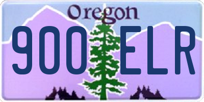 OR license plate 900ELR