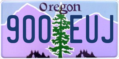 OR license plate 900EUJ