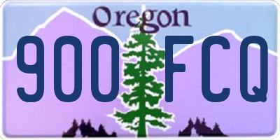OR license plate 900FCQ