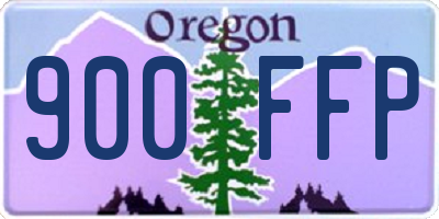 OR license plate 900FFP