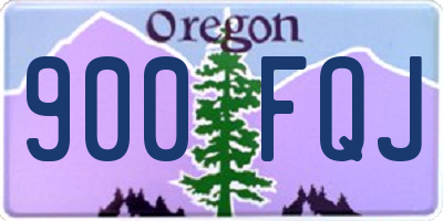 OR license plate 900FQJ
