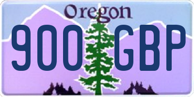 OR license plate 900GBP